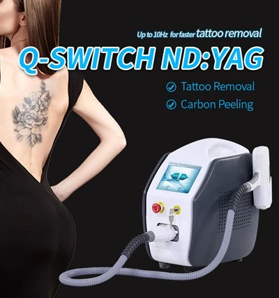 Qswitched ND YAG лазерно оборудване